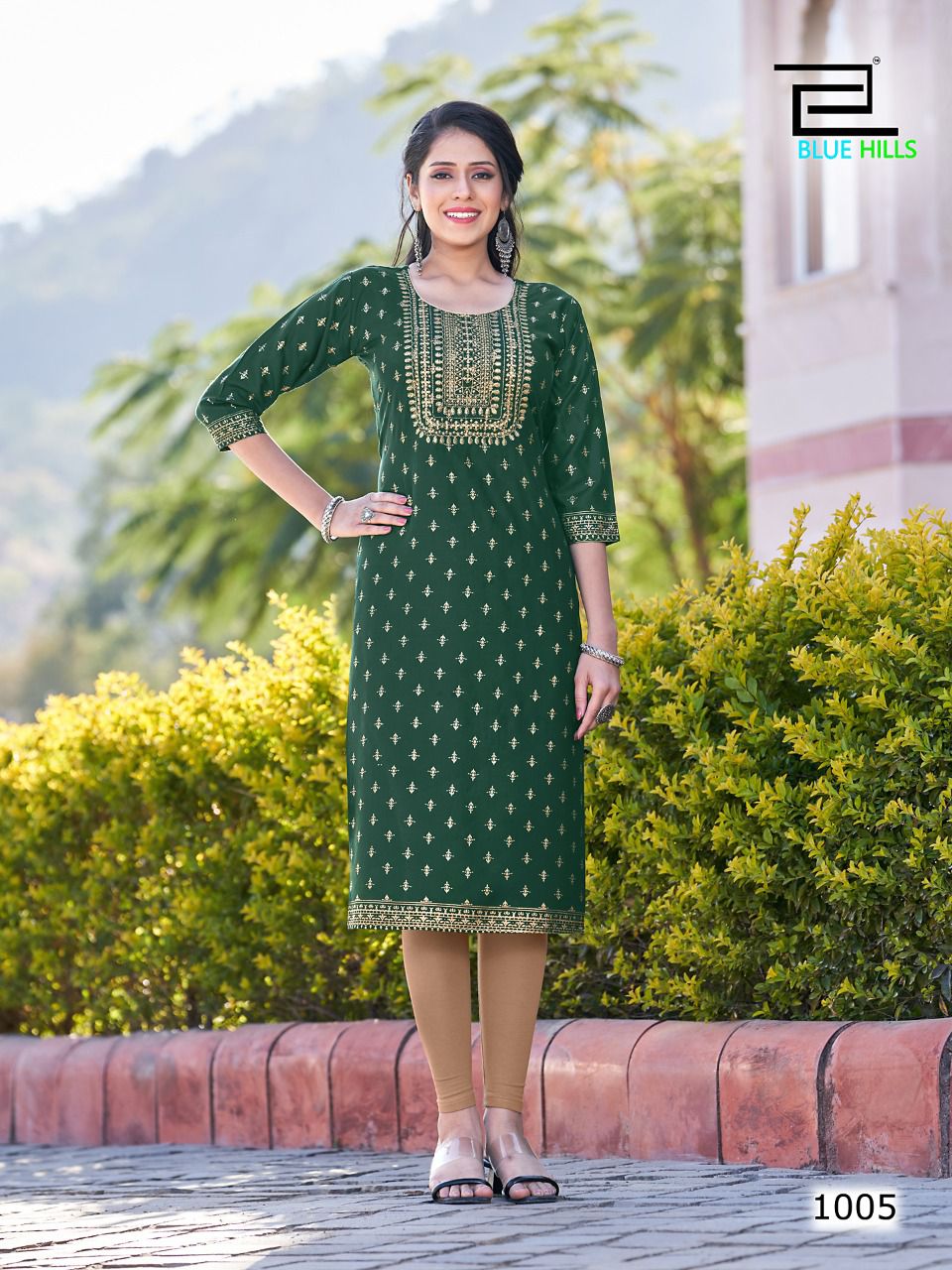 Blue Hills Freddy Wholesale Designer Plus Size Kurti Catalog